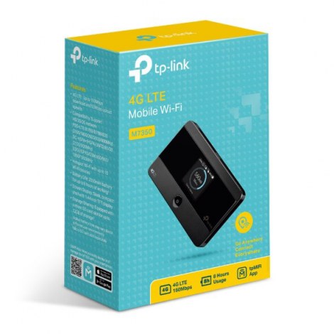 TP-LINK | 4G LTE Mobile | M7350 | 802.11ac | Mesh Support No | MU-MiMO No | No mobile broadband | Antenna type Internal | Micro - 2